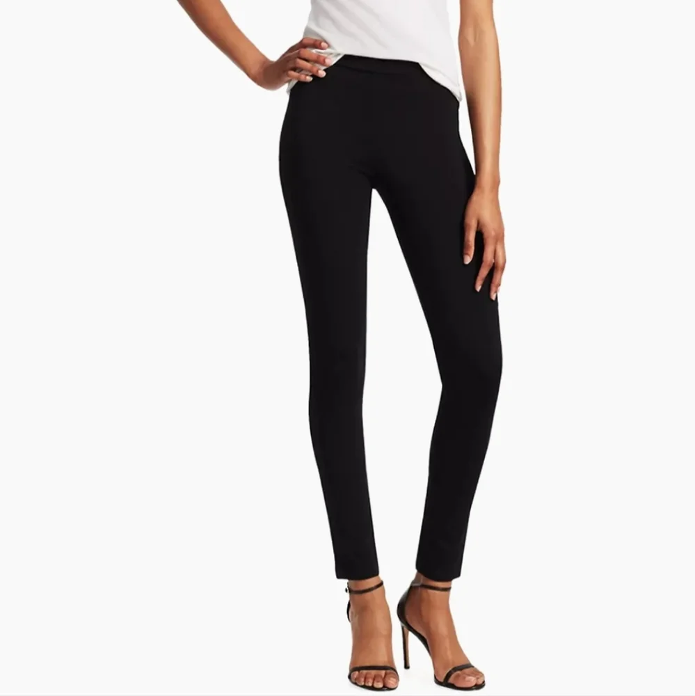 THEORY Shawn C fixture pointe Leggings black size M - Picture 1 of 15